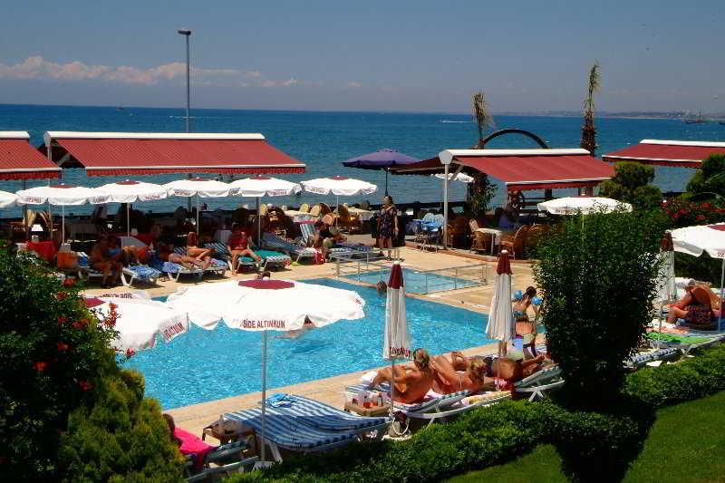 Altinkum Bungalows Side Exterior foto