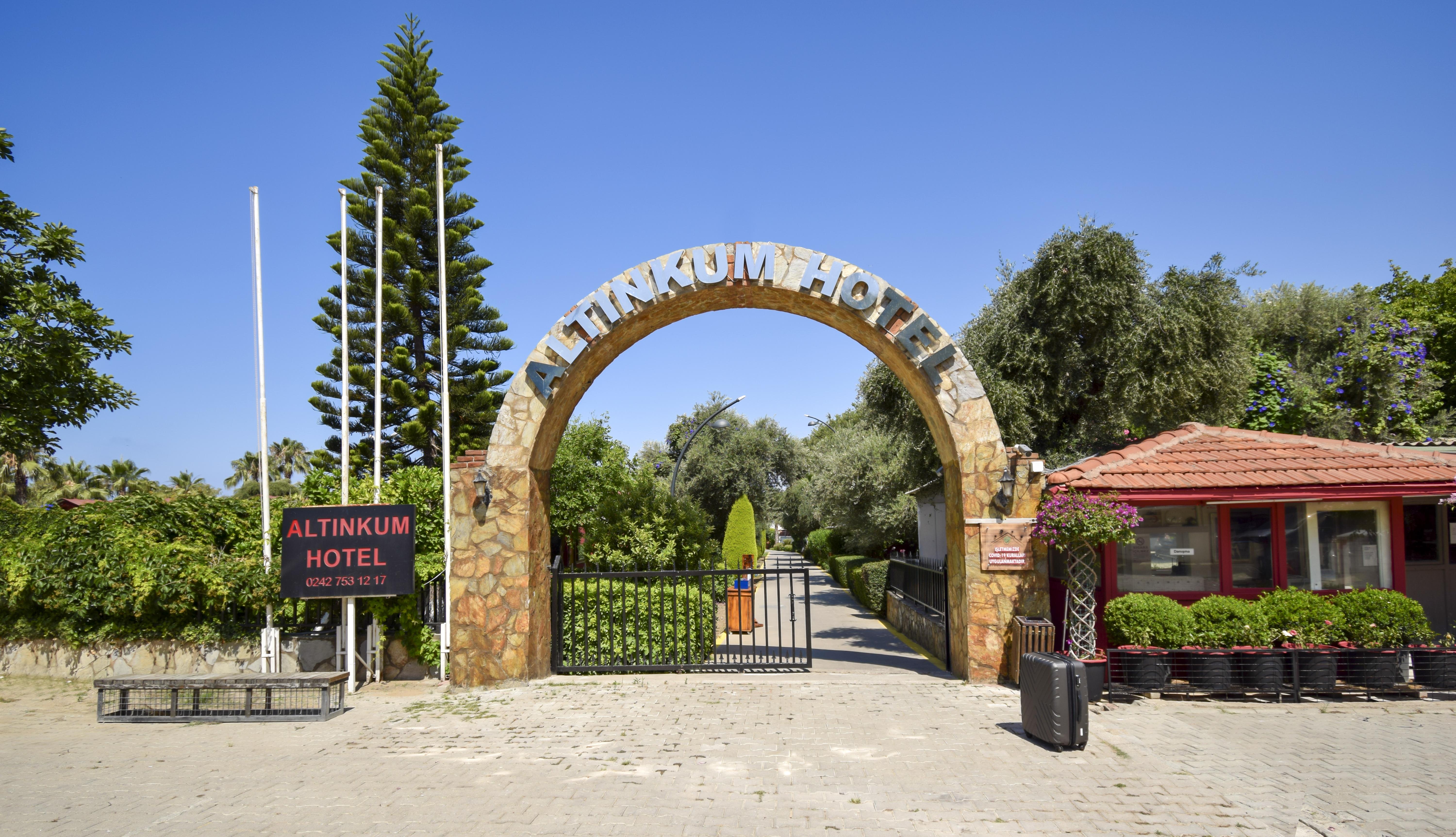 Altinkum Bungalows Side Exterior foto
