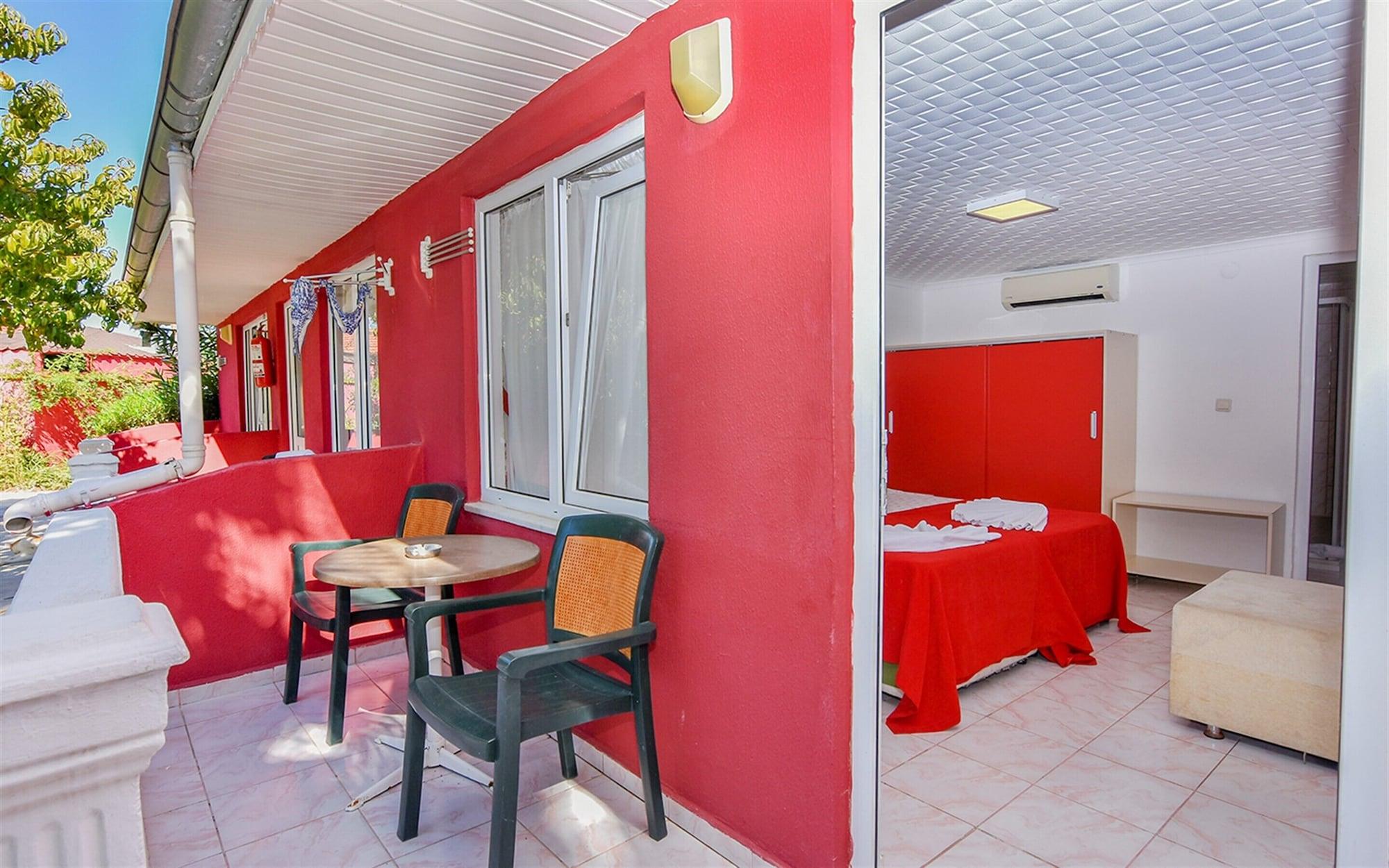 Altinkum Bungalows Side Exterior foto