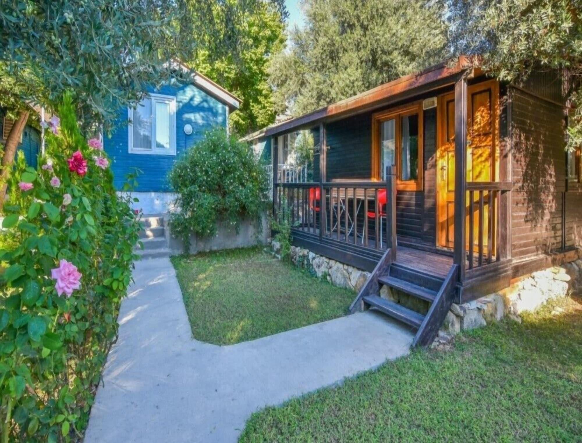 Altinkum Bungalows Side Exterior foto