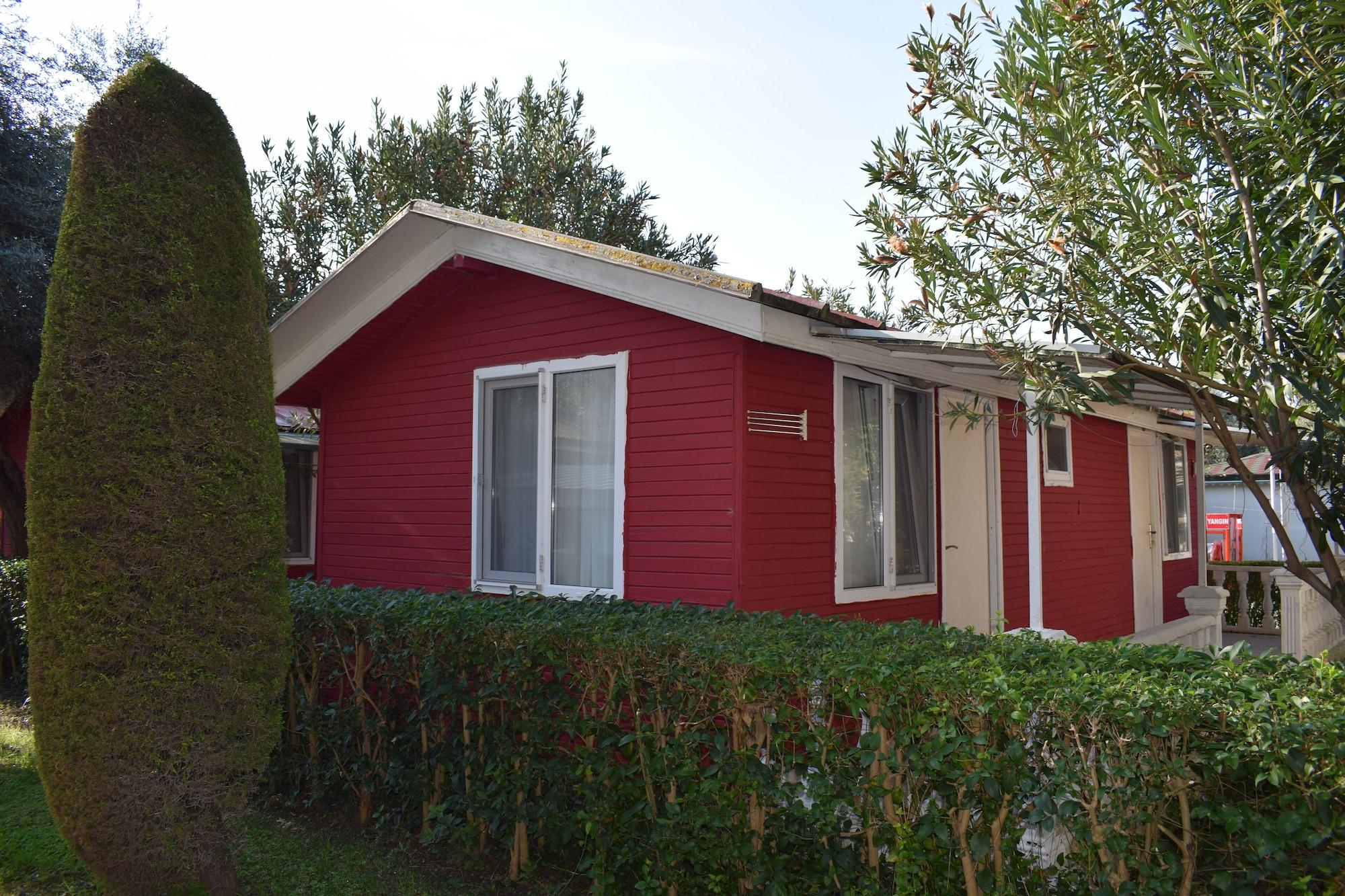 Altinkum Bungalows Side Exterior foto