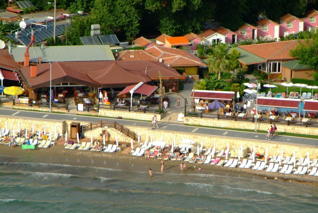 Altinkum Bungalows Side Exterior foto